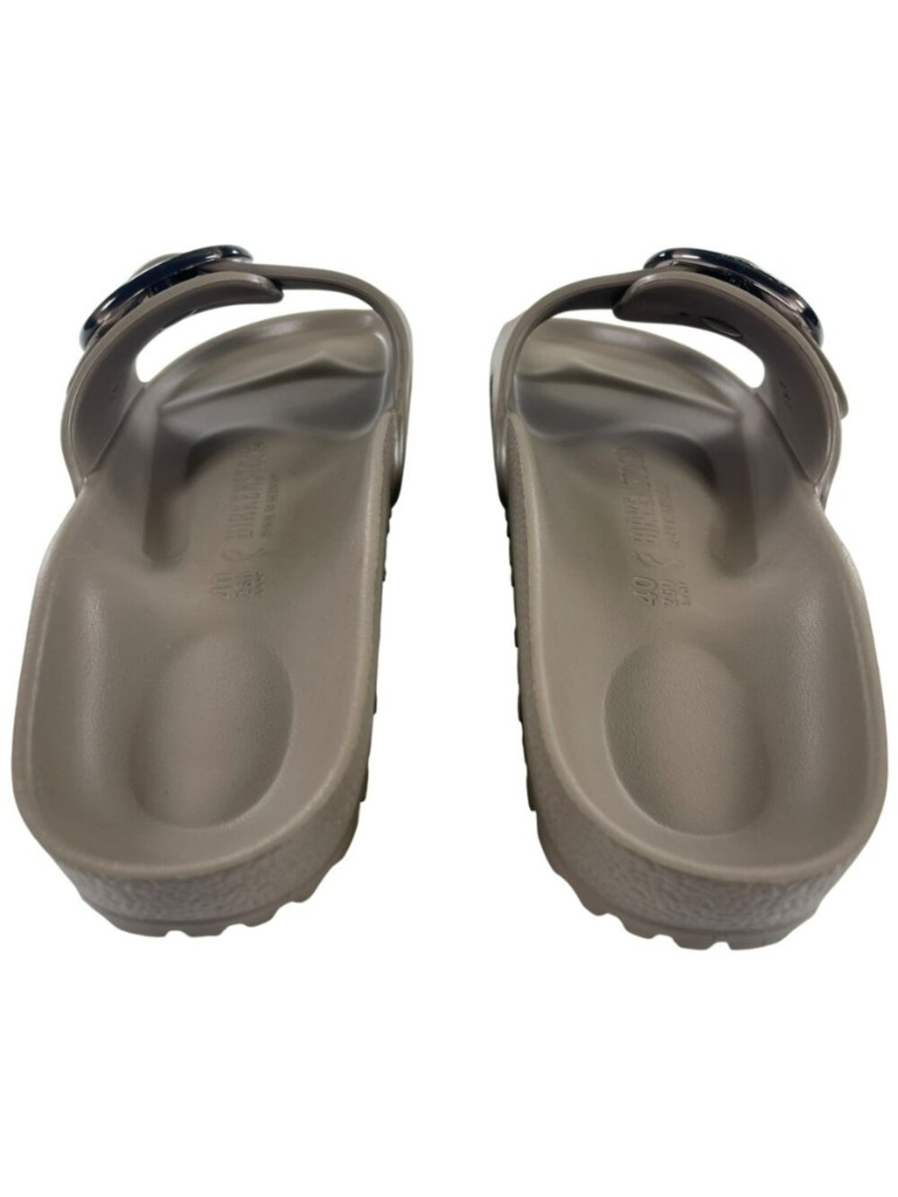 Birkenstock Madrid Big Buckle EVA Sandals Taupe Narrow Women’s Sz 9 Men's 7 NEW - Picture 8 of 11